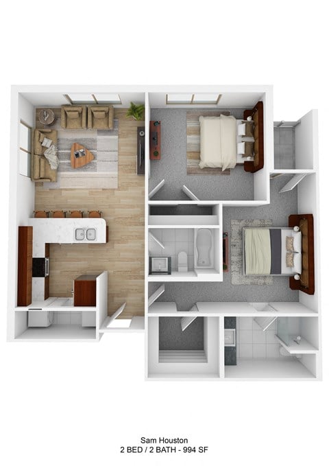 bedroom floor plan an in 2d